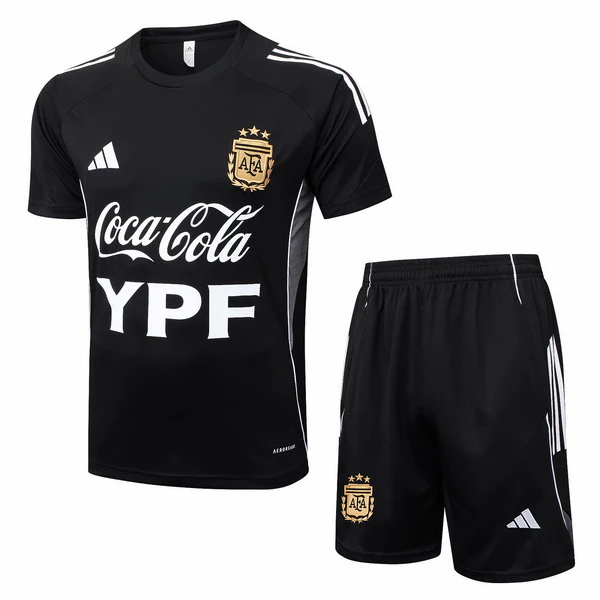 Entrenamiento Conjunto Completo Argentina 2026 Negro Blanco Argentina Conjunto 2026 Negro - Maglia Argentina 2026 | tiendasdefutboles