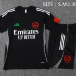 Entrenamiento Conjunto Completo Arsenal 2025 2026 Negro Rojo