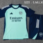 Entrenamiento Conjunto Completo Arsenal 2025 2026 Verde Azul Marino