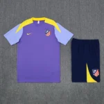 Entrenamiento Conjunto Completo Atlético Madrid 2025 2026 Purpura Amarillo