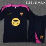 Entrenamiento Conjunto Completo Barcelona 2025 2026 Azul Marino Purpura