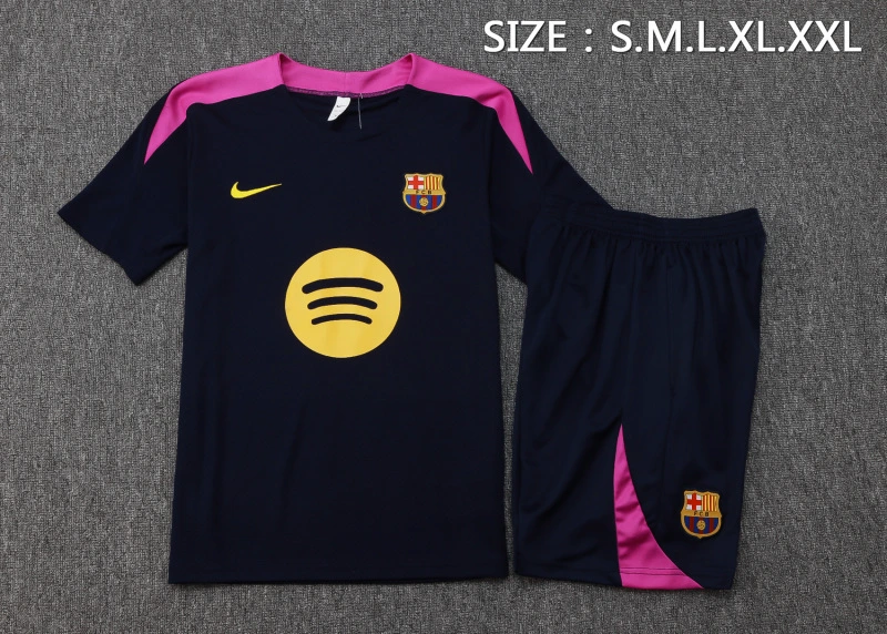 Entrenamiento Conjunto Completo Barcelona 2025 2026 Azul Marino Purpura FC Barcelona Conjunto 2025 2026 Azul - Tuta FC Barcelona | tiendasdefutboles