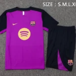 Entrenamiento Conjunto Completo Barcelona 2025 2026 Purpura Azul