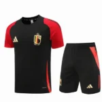 Entrenamiento Conjunto Completo Bélgica 2026 Negro Rojo