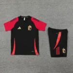 Entrenamiento Conjunto Completo Bélgica 2026 Negro Rojo