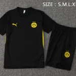 Entrenamiento Conjunto Completo Borussia Dortmund 2024 2025 Negro Amarillo