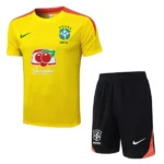 Entrenamiento Conjunto Completo Brasil 2026 Amarillo Naranja Negro