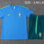 Entrenamiento Conjunto Completo Brasil 2026 Azul Amarillo Verde