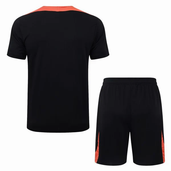 Entrenamiento Conjunto Completo Brasil 2026 Negro Naranja Brasil Conjunto 2026 Negro - Brasil Barata | tiendasdefutboles