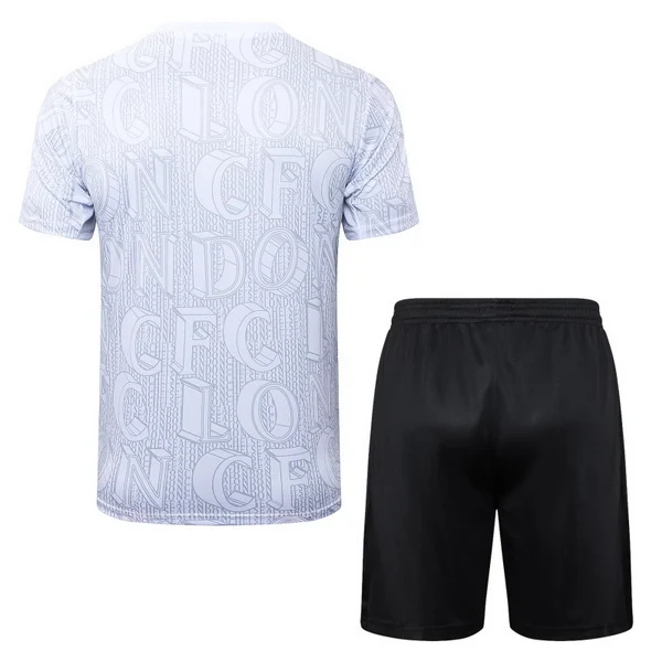 Entrenamiento Conjunto Completo Chelsea 2025 2026 Blanco Azul Negro Chelsea Conjunto 2025 2026 Blanco - Maglia Chelsea | tiendasdefutboles