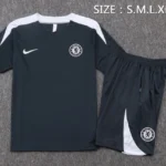 Entrenamiento Conjunto Completo Chelsea 2025 2026 Gris Blanco
