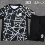 Entrenamiento Conjunto Completo Chelsea 2025 2026 Negro Blanco