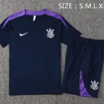 Entrenamiento Conjunto Completo Corinthians Paulista 2025 2026 Azul Purpura