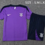 Entrenamiento Conjunto Completo Corinthians Paulista 2025 2026 Purpura Negro