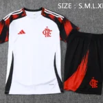 Entrenamiento Conjunto Completo Flamengo 2025 2026 Blanco Rojo Negro