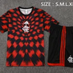 Entrenamiento Conjunto Completo Flamengo 2025 2026 Rojo Negro