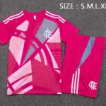 Entrenamiento Conjunto Completo Flamengo 2025 2026 Rosa