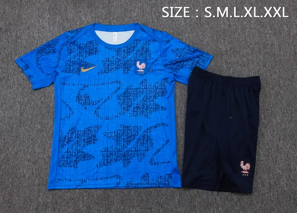 Entrenamiento Conjunto Completo Francia 2026 Azul Marino Francia Conjunto 2026 Azul - Maglia Francia 2026 | tiendasdefutboles