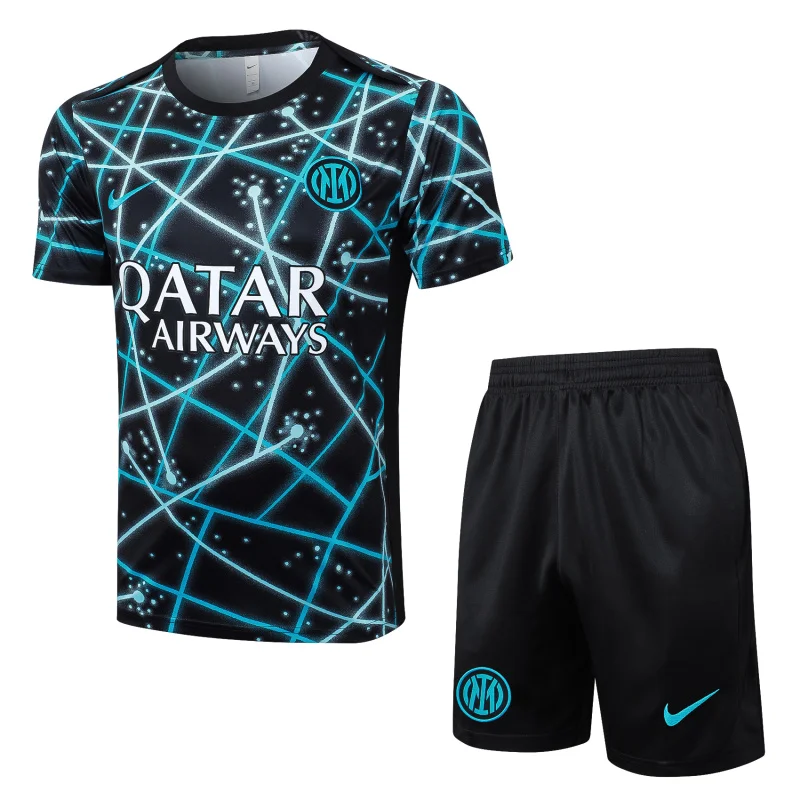 Entrenamiento Conjunto Completo Inter Milán 2025 2026 Verde I Negro Inter Milán Conjunto 2025 2026 Verde - Tuta Inter Milán | tiendasdefutboles