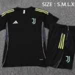 Entrenamiento Conjunto Completo Juventus 2025 2026 Negro Rosa
