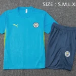 Entrenamiento Conjunto Completo Manchester City 2024 2025 Azul
