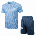 Entrenamiento Conjunto Completo Manchester City 2024 2025 Azul Claro