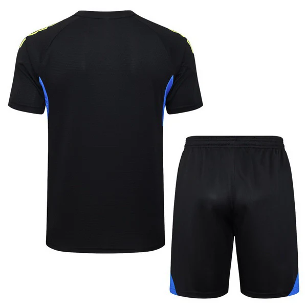 Entrenamiento Conjunto Completo Manchester United 2025 2026 Negro Amarillo Manchester United Conjunto 2025 2026 Negro - Maglia Manchester United | tiendasdefutboles