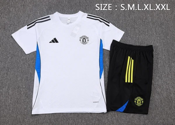 Entrenamiento Conjunto Completo Manchester United 2025 2026 Negro Rojo Manchester United Conjunto 2025 2026 Negro - Maglia Manchester United | tiendasdefutboles