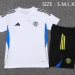 Entrenamiento Conjunto Completo Manchester United 2025 2026 Blanco Azul Negro
