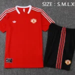 Entrenamiento Conjunto Completo Manchester United 2025 2026 Purpura Negro