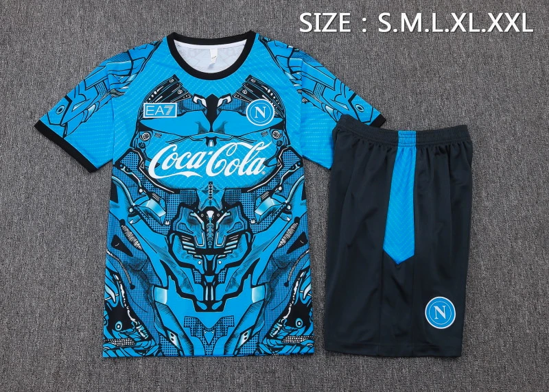 Entrenamiento Conjunto Completo Napoli 2025 2026 Azul SSC Napoli Conjunto 2025 2026 Azul - Ssc Napoli Equipacion | tiendasdefutboles