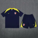 Entrenamiento Conjunto Completo Niños Atlético Madrid 2025 2026 Azul Amarillo