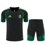 Entrenamiento Conjunto Completo Niños México 2026 Verde Negro