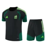 Entrenamiento Conjunto Completo Niños México 2026 Verde Negro