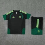 Entrenamiento Conjunto Completo Niños México 2026 Verde Negro