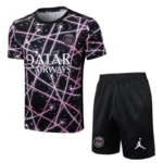 Entrenamiento Conjunto Completo Paris Saint Germain 2025 2026 Negro Rosa