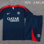 Entrenamiento Conjunto Completo Paris Saint Germain 2025 2026 Azul Marino Rojo