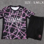 Entrenamiento Conjunto Completo Paris Saint Germain 2025 2026 Negro Rosa