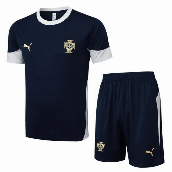 Entrenamiento Conjunto Completo Portugal 2026 Azul Blanco Portugal Conjunto 2026 Azul - Portugal Barata | tiendasdefutboles