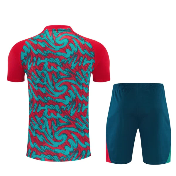 Entrenamiento Conjunto Completo Portugal 2026 Rojo I Verde Portugal Conjunto 2026 Rojo - Portugal Barata | tiendasdefutboles