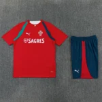 Entrenamiento Conjunto Completo Portugal 2026 Rojo Verde