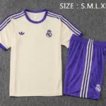 Entrenamiento Conjunto Completo Real Madrid 2025 2026 Amarillo Purpura