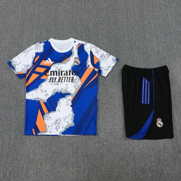 Entrenamiento Conjunto Completo Real Madrid 2025 2026 Azul Negro Real Madrid Conjunto 2025 2026 Azul - Maglia Real Madrid | tiendasdefutboles