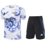 Entrenamiento Conjunto Completo Real Madrid 2025 2026 Blanco Azul