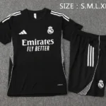 Entrenamiento Conjunto Completo Real Madrid 2025 2026 Negro Blanco