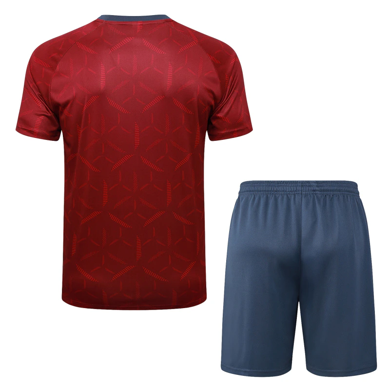 Entrenamiento Conjunto Completo São Paulo 2025 2026 Rojo Gris São Paulo Conjunto 2025 2026 Rojo - Maglia Sao Paulo | tiendasdefutboles