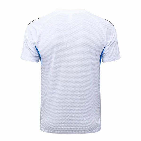 Entrenamiento Manchester United 2025 2026 Blanco Azul Manchester United Chándal 2025 2026 Blanco - Maglia Manchester United | tiendasdefutboles