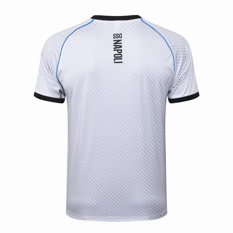 Entrenamiento Napoli 2025 2026 Blanco Azul SSC Napoli Chándal 2025 2026 Blanco - Ssc Napoli Equipacion | tiendasdefutboles