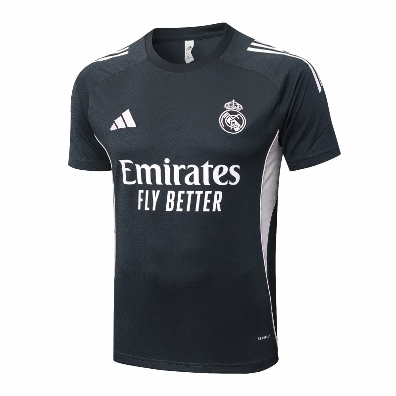 Entrenamiento Real Madrid 2025 2026 Gris Marino Rosa Real Madrid Chándal 2025 2026 Gris - Maglia Real Madrid | tiendasdefutboles