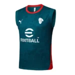 Entrenamiento Sin Mangas AC Milan 2025 2026 Verde Rojo